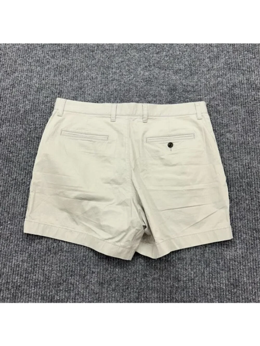J Crew Portsider Stretch Chino Shorts Khaki 5' Preppy Coastal CI908 Mens 34 NEW